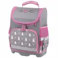Ранец юнландия WISE, 1 отделение, 3 кармана, устойчивое дно, Sweet whiskers, 37x29х15 см, 272075