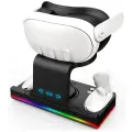 Док станция, подставка, стенд для зарядки SKEIDO OQ3-010 Oculus Quest 3 , черный
