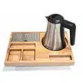Подставка для чайника в комплекте с ЧАЙНИКОМ ЧПК 3, светлый бук