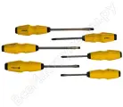 Набор отверток TOPEX 39D504, для подбивания крепежа, CrV сталь, магнитные наконечники, 6 шт