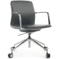 Кресло офисное Riva Plaza-M FK004-B12, антрацитовое