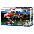 Конструктор SLUBAN Пожарный M38-B0807 Пожарный вертолет, 325 дет.