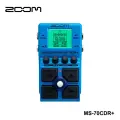 Zoom MS-60B+ Педаль эффектов MultiStomp Bass с более чем 95 эффектами, включая модели усилителей, предусилители, хорус, задержки