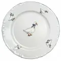 Тарелка 19 см 1 шт Thun Констанция /Гуси / 133453