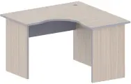 Стол угловой Easy B (437,258) светлый дуб/серый (430/440) Ш1200
