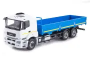 Модель коллекционная автоистория Камаз 65207-87 (S5) бортовой бело-синий