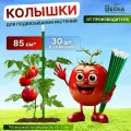Набор садовых колышков Весна 85см (в упаковке 30шт) для подвязки томатов, огурцов и других растений