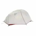 Палатка Naturehike Star-river 2 NH17T012-T двухместная сверхлегкая с ковриком, серо-черная