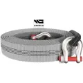 Буксировочный трос GROSCO 24т / 5м скоба/скоба. Для буксировки авто до 12 тонн