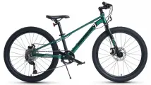 Подростковый велосипед Maxiscoo 7Bike Pro Disc 24 (2024) 24 Зеленый (130-150 см)