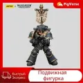 Подвижная фигурка JOYTOY Warhammer 30000 1/18 Space Wolves Grey Slayer Pack Grey Slayer With Legion Vexilla