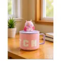 Керамическая кружка 450 мл Disney, Стич Stitch, цвет розовый