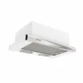 Кухонная вытяжка Elikor: Интегра 50П-400-В2Л, белый/нержавеющая сталь