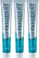 Зубная паста PRESIDENT Four Calcium Для укрепления эмали 75 мл, 3 шт.