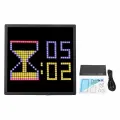 Светодиодный Pixel Art Display Экран 16x16 DIY Настраиваемая цифровая рамка Pixel Pixel с управлением приложением для украшения игровой комнаты