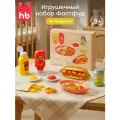331959, Игрушечный набор продуктов Happy Baby HOTDOG PARTY хотдог пати, хот-дог, картошка фри, кетчуп, горчица, лук