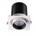 Светильник Novotech Lanza 358082, LED черный черный 1 шт. теплый белый 3000 K 12 Вт 24 °