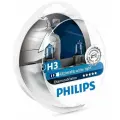 Лампа автомобильная галогенная Philips DiamondVision 12336DVS2 H3 12V 55W H7/H3 5000K 2 шт.