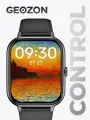 Смарт-часы GEOZON Control, экран 2,13, TFT, защита IP68, черные