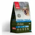 Корм сухой Blitz (pet) Blitz Holistic Fresh Trout монопротеиновый для взрослых собак средних и крупных пород, при чувствительном пищеварении со свежей форелью, 1,5 кг