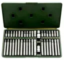 Набор вставок 40 пр. TORX, HEX, SPLINE (с адаптерами 1/2, 3/8) Дело Техники