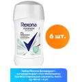 Rexona Дезодорант-антиперспирант стик Motionsense Антибактериальная свежесть, twist-up, 40 мл - 6 шт