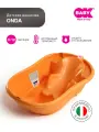 Ванночка для купания малыша Ok Baby Onda, оранжевый яркий 45