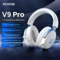 Беспроводная игровая полноразмерная гарнитура MCHOSE V9 PRO, 53 мм, 250 ч, белый