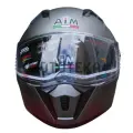 Шлем мото интеграл AiM (Аим) JK320 Grey Metal S