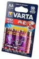 Элемент питания VARTA MAX TECH/LONGLIFE MAX POWER 4706 LR6 BL4, 80шт
