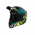 Шлем Acerbis STEEL CARBON 22-06 Light Blue/Fluo Yellow, S