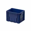 Ящик пластиковый, Контейнер R-KLT 4329, 396х297х280 мм, синий
