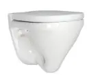 Унитаз подвесной с сиденьем микролифт Sanita Luxe Attica WC. WH/Attica/DM/WHT. G/S1