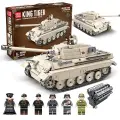 Конструктор Военная техника, Танк Тигр, 100066 / 1002 детали