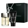 Парфюмерный набор Мужской Yves Saint Laurent La Nuit de L'Homme: туалетная вода 100мл, гель для душа 50мл