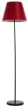 Торшер 4601 1х15Вт Е27 черный/красный