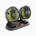 Автомобильный вентилятор 4, двойной поворотный 5В от USB
