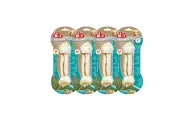 8in1 DENTAL DELIGHTS L косточка с куриным мясом для крупных собак с минералами 21 см, 85 г х 4 шт.