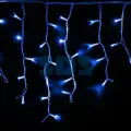 Гирлянда уличная NEON-NIGHT Бахрома 4х0,6 м, 128 LED, синее свечение, эффект мерцания, IP67