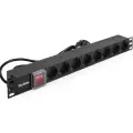 Блок розеток Exegate ServerPro PDU-19H803 Al-8S-EU2CU-SW (EX280842RUS)