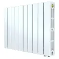 Радиатор биметаллический Rifar SUPReMO Ventil 350, 14 секций, Нижнее подключение левое (VL), цвет белый