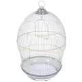 Клетка для маленьких и средних птиц Золотая клетка серая 48,5 х 48,5 х 76 см (1 шт)