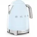 Электрический чайник SMEG (аналог 100%) KLF04PBEU, 2400Вт, 7 температур, нержавеющая сталь, пастельный голубой