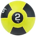 Медбол TORRES 2 кг, наполнитель резина, с отскоком, AL00232