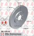 Диск тормозной Zimmermann арт. 100.1235.20