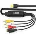 Устройство видеозахвата PALMEXX VCAP-003 RCA+SVideo to USB2.0