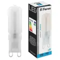 Лампа светодиодная Feron LB-431 G9 7W 6400K 10 штук fr_25757_10