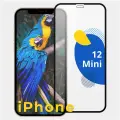 Защитное стекло для iPhone 12 mini / Противоударное стекло на Айфон 12 Мини