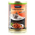 Влажный корм Dr. Clauder's, для кошек, премиум, с домашней птицей, овощами, 415 г х 12 шт