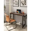 Стол письменный, компьютерный лофт INCUBE D004.100. BAO, дуб барокко, 100х50х75см, с органайзером, ЛДСП, металл